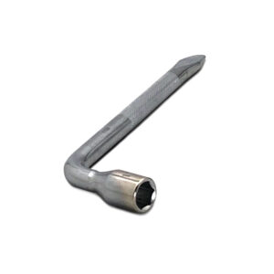 Wielsleutel voor reservewiel montage